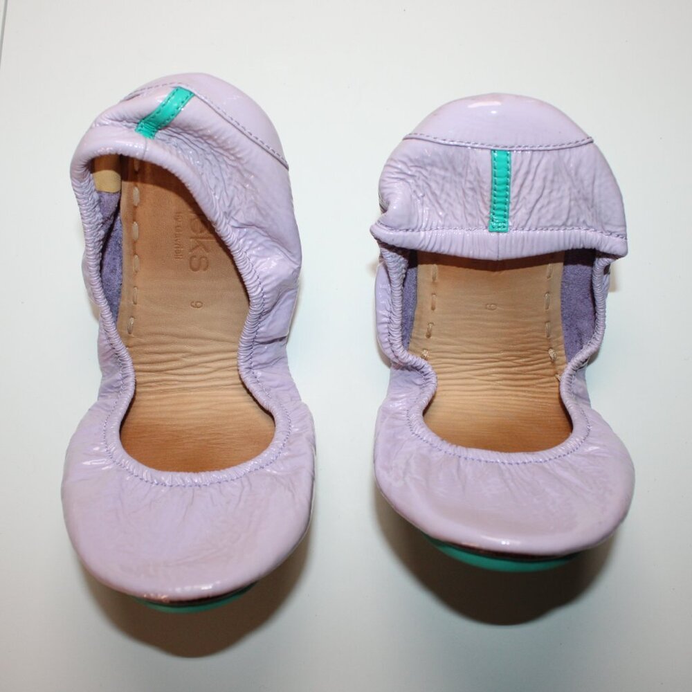 Tieks by Gavrieli Women’s Size 9 Lavender Ballet Flats Classic Foldable Leather